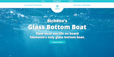 Bichenos' Glass Bottom Boat | Website Design Gold Coast | Break Tag Digital