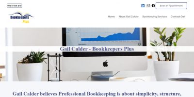 Gail Calder Bookkeepers Plus | Break Tag Digital | Web Design | WordPress Management | VPS Hosting | Gold Coast | Brisbane | Australia